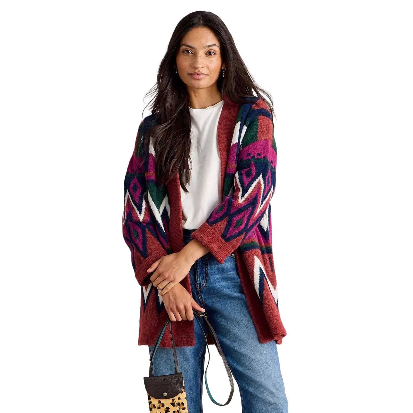 White Stuff Alice Abstract Cardi